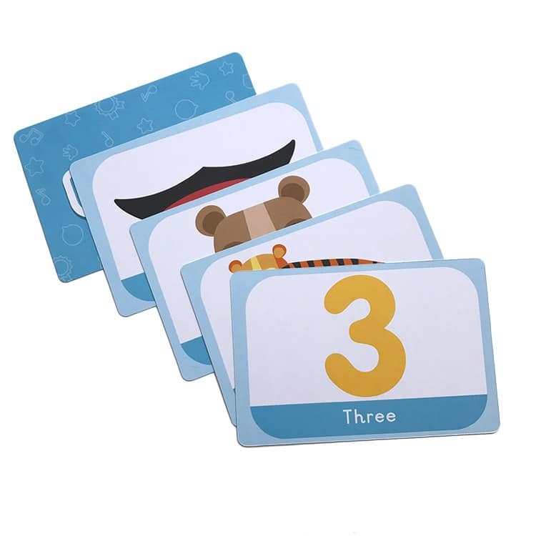 Custom Printed Teach Flash Cards — custom card printing