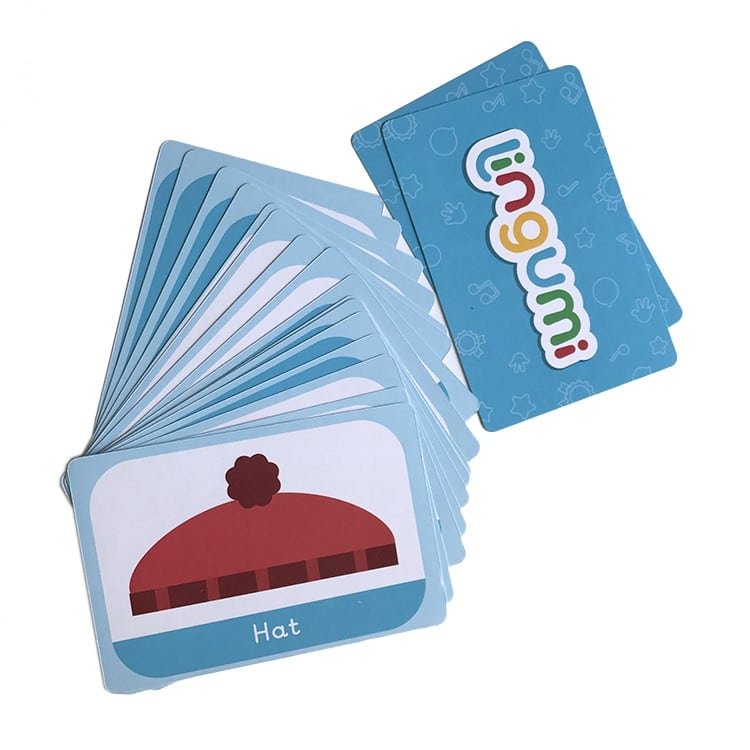 Custom Printed Teach Flash Cards view 2