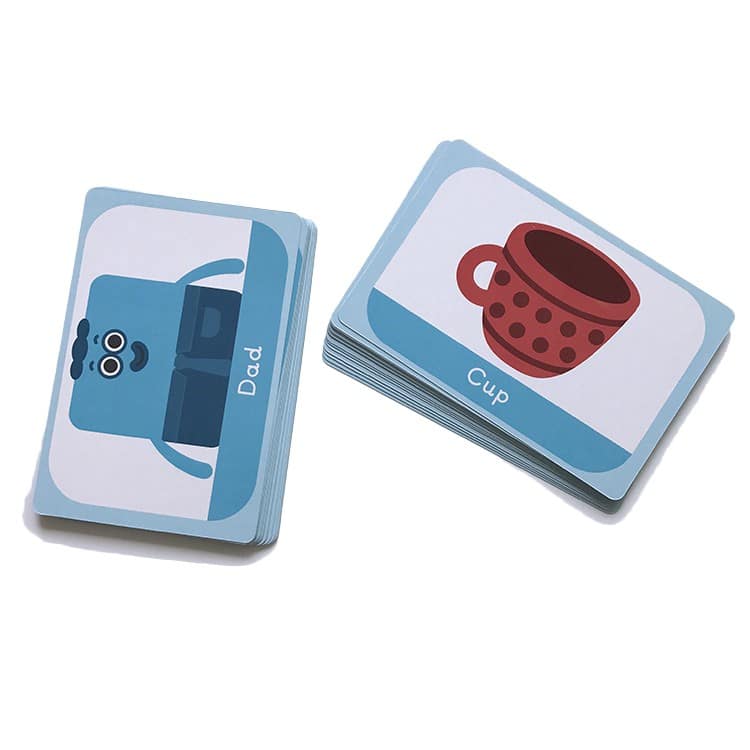 Custom Printed Teach Flash Cards view 3