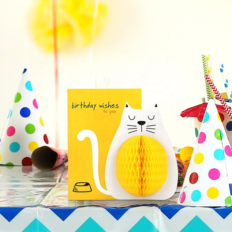 Custom Printing 3D Happy Greeting Cards for Kids view 2