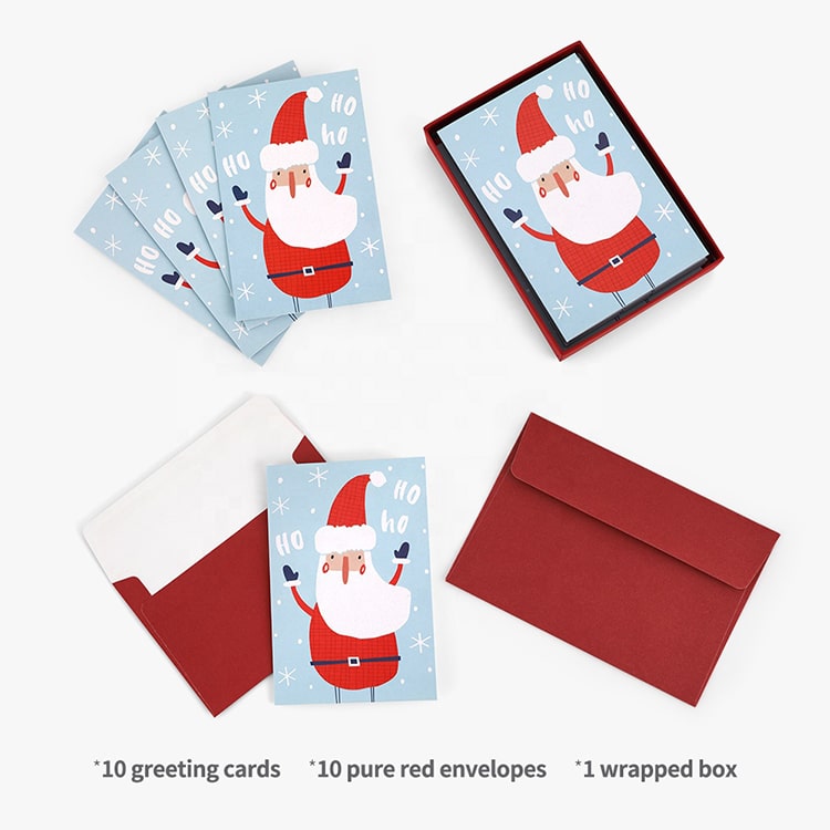 Custom Printing Boxed Christmas Greeting Cards view 2