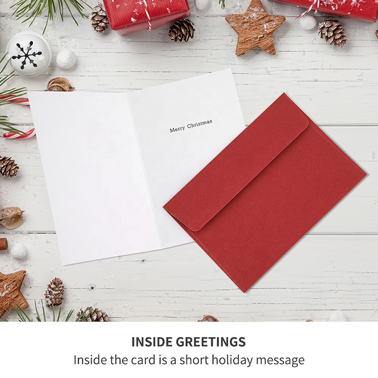Custom Printing Boxed Christmas Greeting Cards view 4