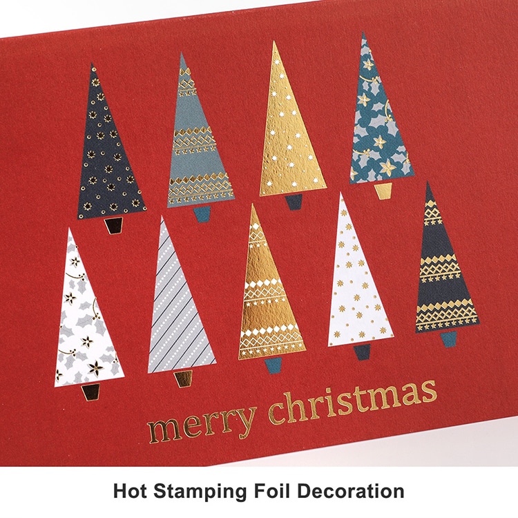 Custom Printing Christmas Greeting Cards Set view 4