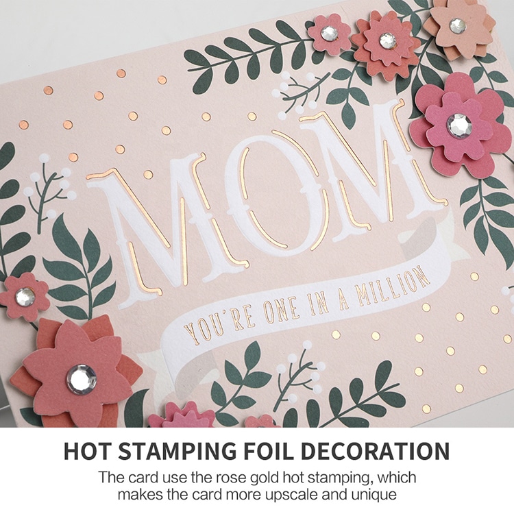 Custom Printing Happy Mothers Day Greeting Cards view 3