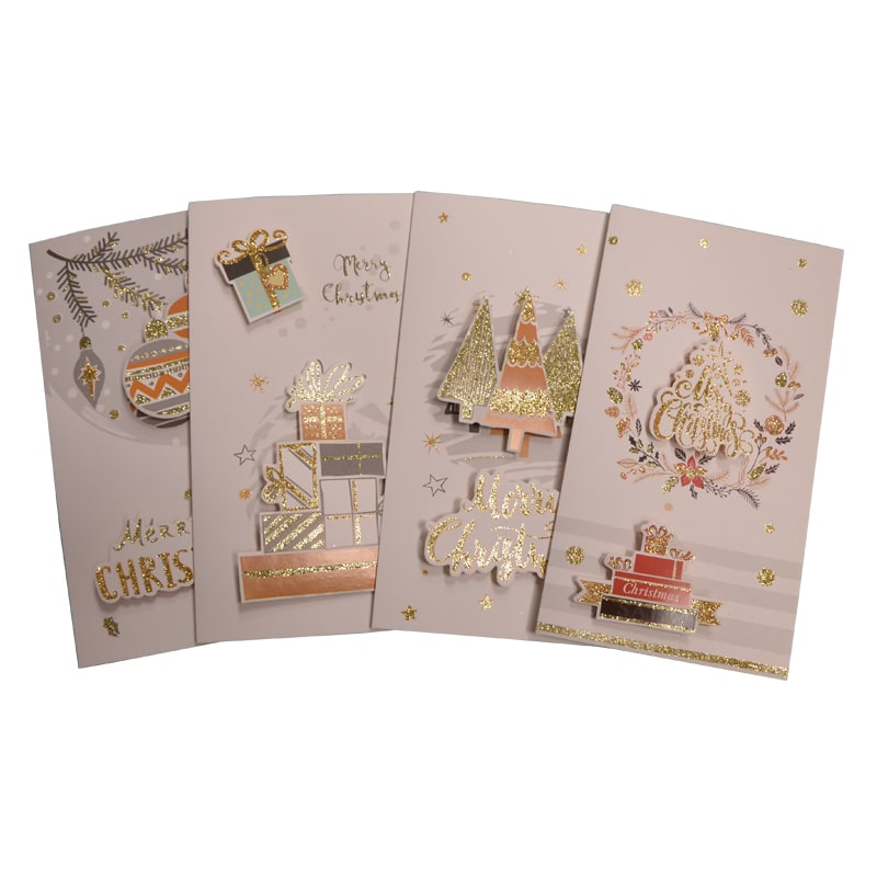 Custom Printing Merry Christmas Greeting Cards with Envelopes — custom card printing