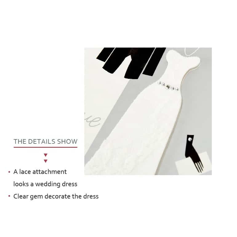 Custom Printing Romantic 3D Wedding Cards view 2
