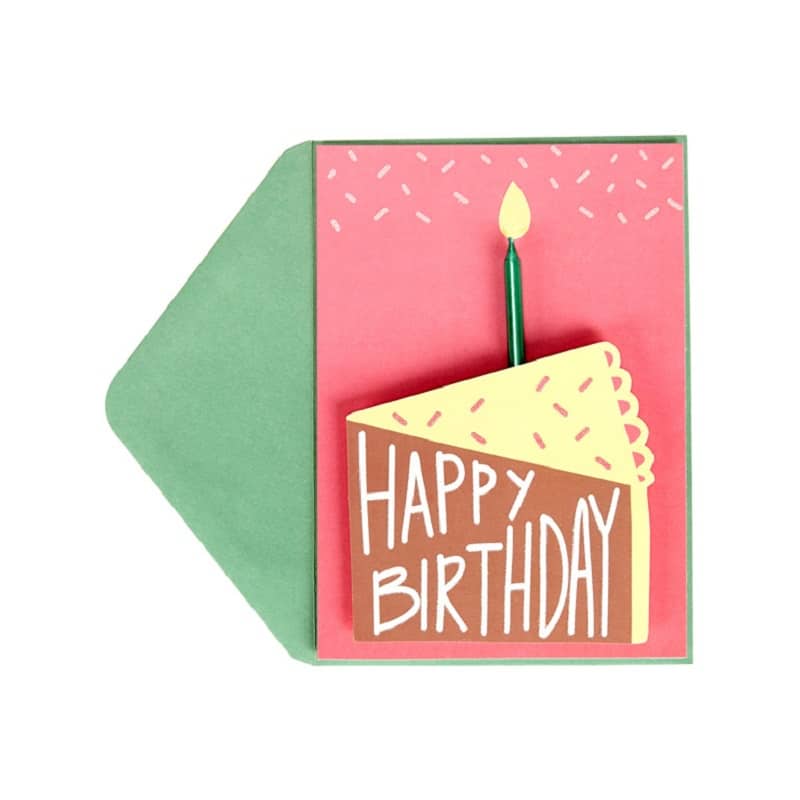 Custom Printing Sweet Cake Birthday Cards — custom card printing