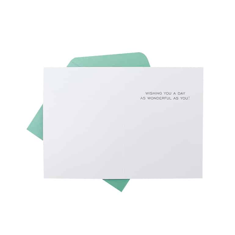 Custom Printing Sweet Cake Birthday Cards view 3