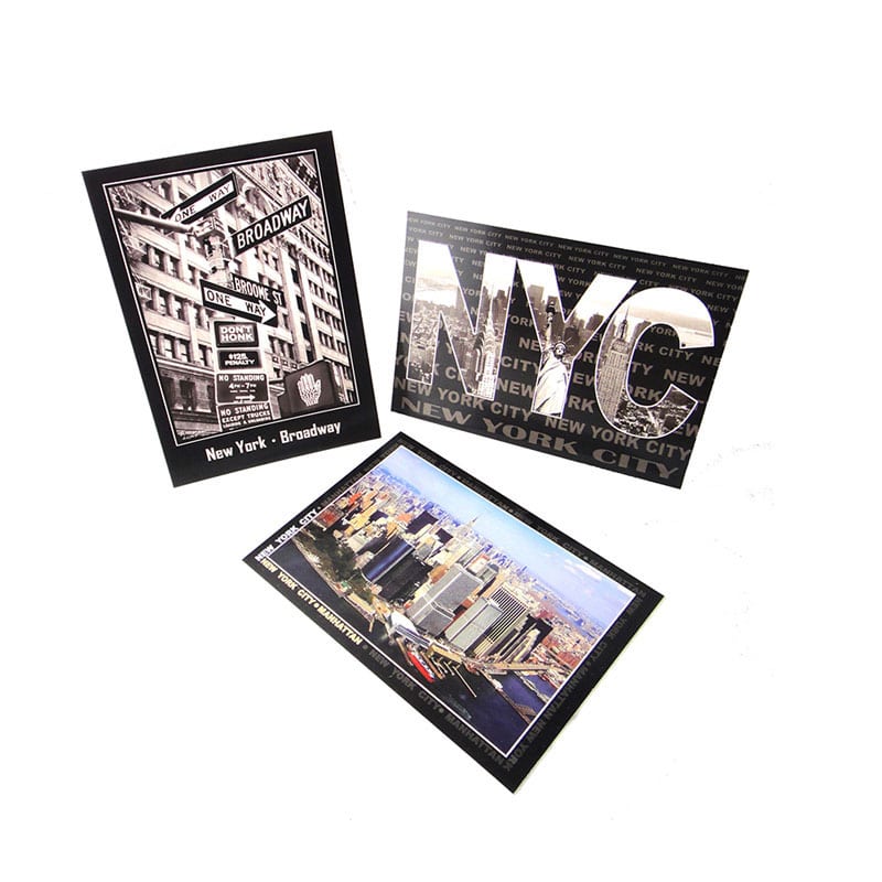 Custom Quality Paper Postcard Printing view 2