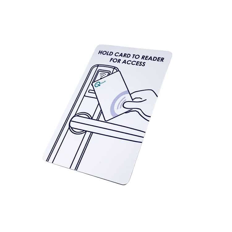 Custom RFID card with smart chip — custom card printing