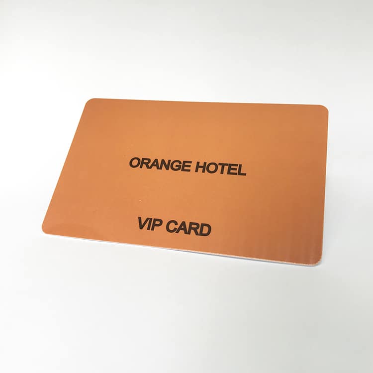 Custom RFID card with smart chip view 2