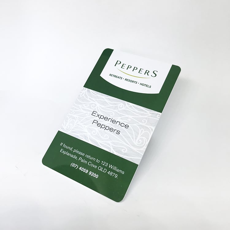 Custom RFID card with smart chip view 4