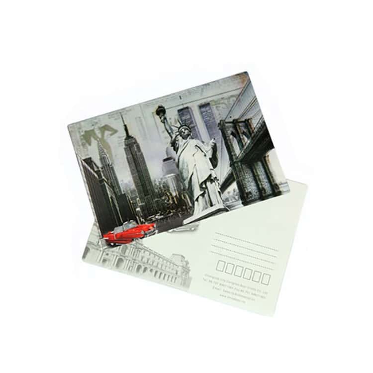 Custom Size 3d Lenticular Postcard view 2
