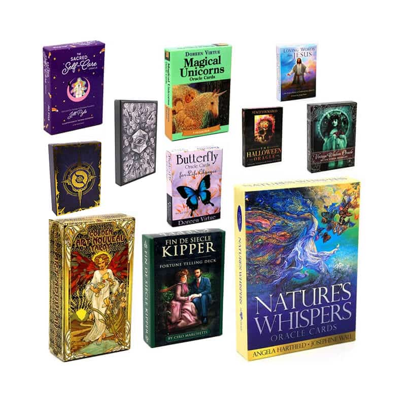 Custom Tarot Cards with Instructions — custom card printing