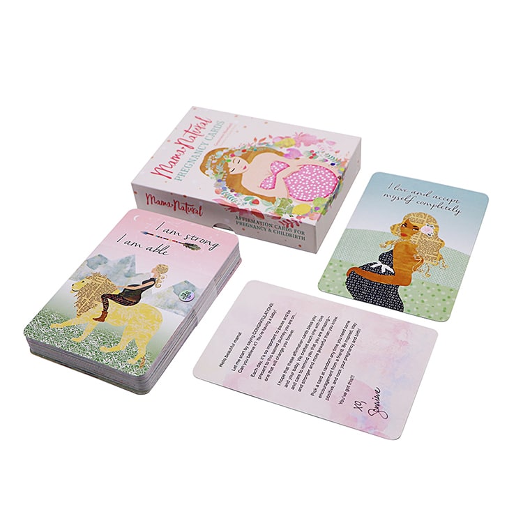 Custom Tarot Oracle Deck Affirmation Card view 2