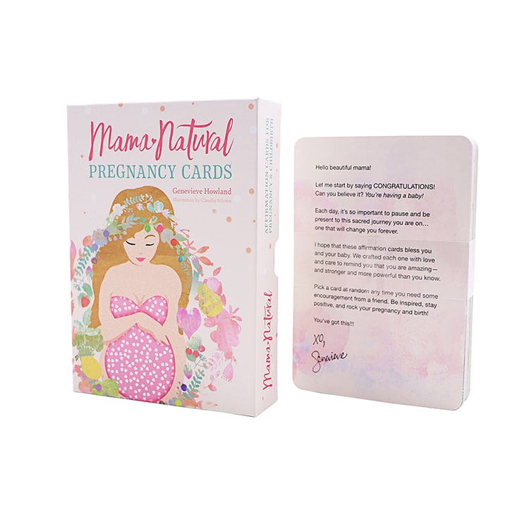 Custom Tarot Oracle Deck Affirmation Card view 3