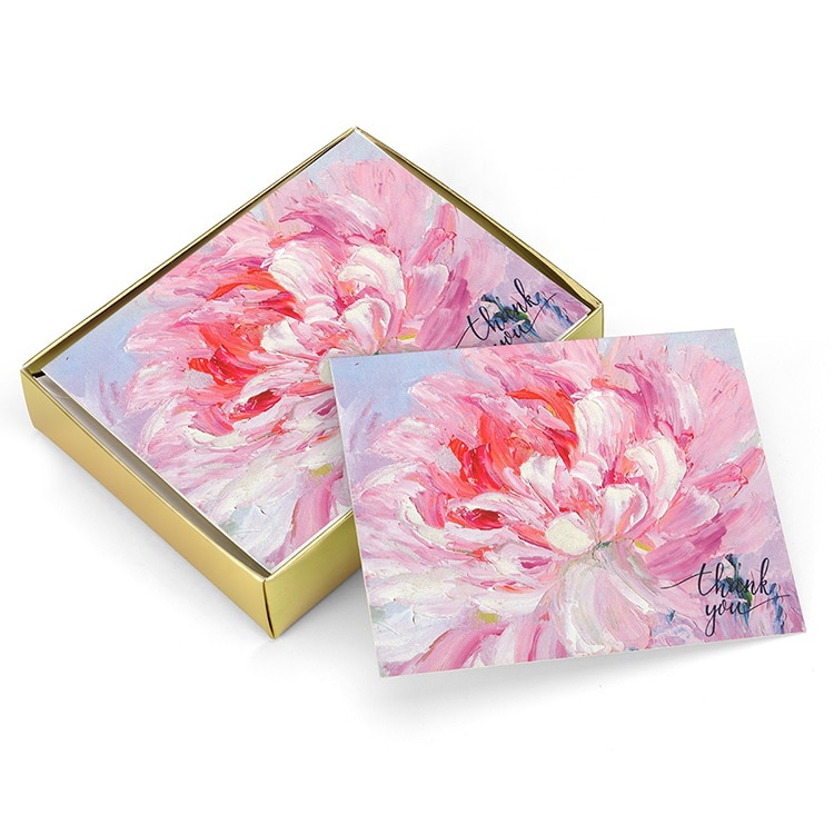 Custom Thank You Note Cards with Envelopes Box Set view 3