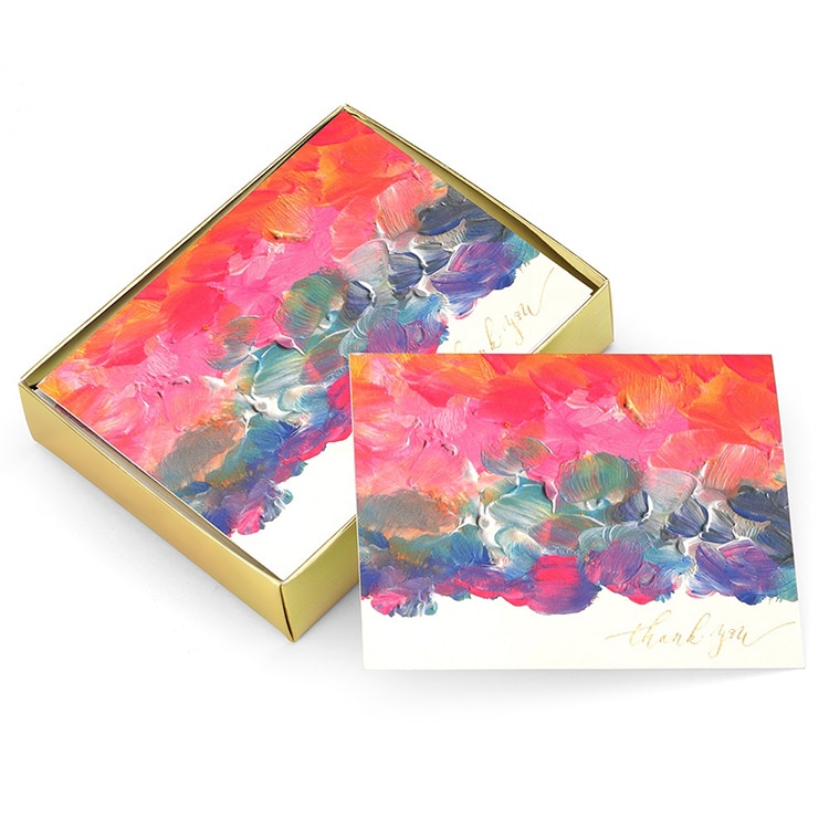 Custom Thank You Note Cards with Envelopes Box Set view 4