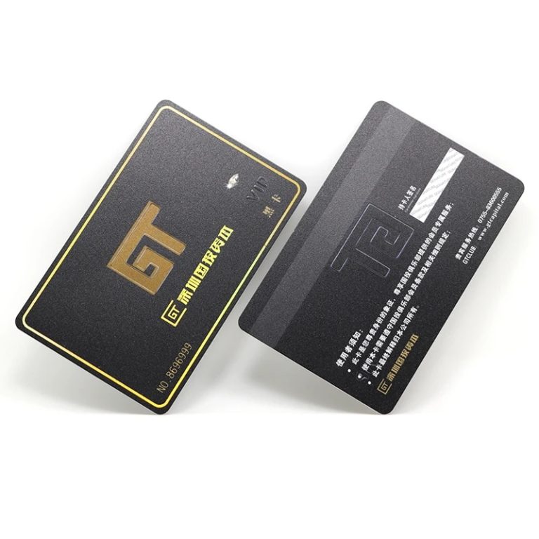 Custom VIP member gift plastic card — custom card printing