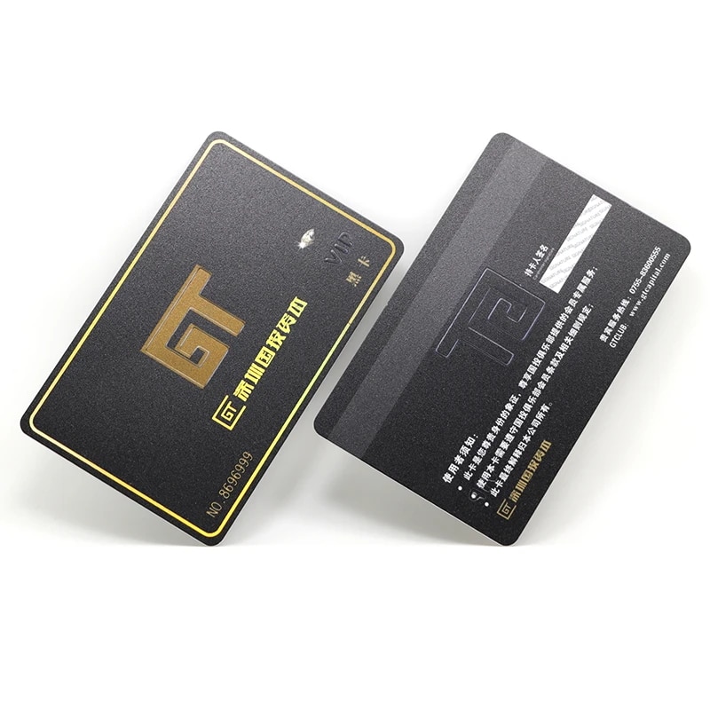 Custom VIP member gift plastic card — custom card printing