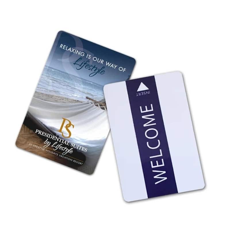 Custom VIP member gift plastic card view 2