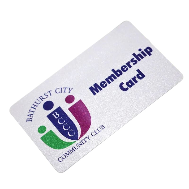 Custom VIP member gift plastic card view 3