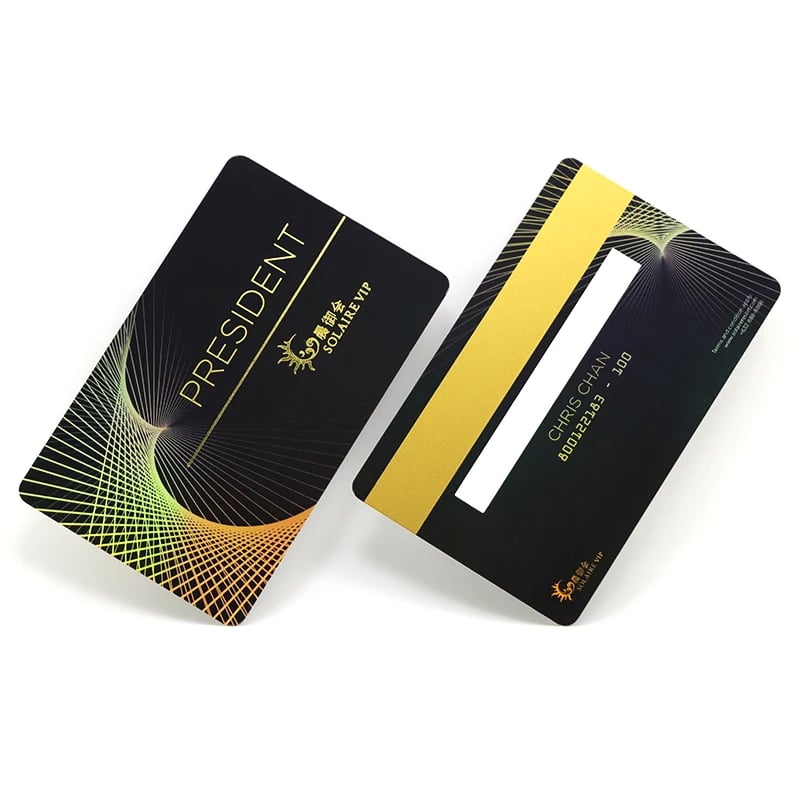 Custom VIP member gift plastic card view 4