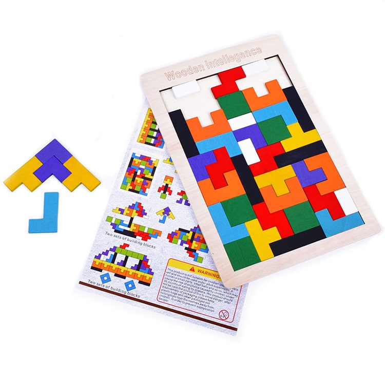 Custom Wooden Blocks Puzzle view 3