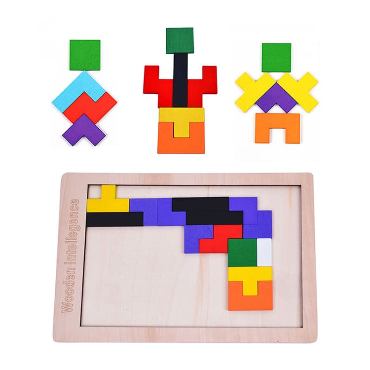 Custom Wooden Blocks Puzzle view 4