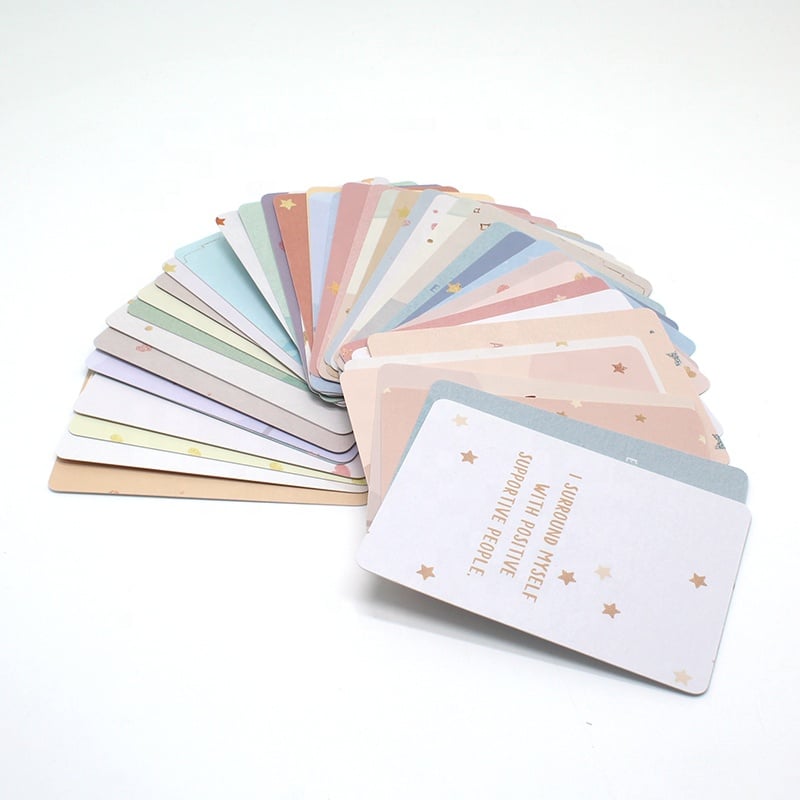 Custom  Word Affirmation Cards view 3