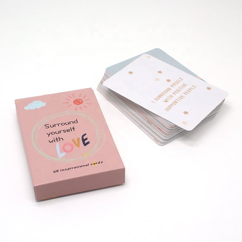 Custom  Word Affirmation Cards view 4