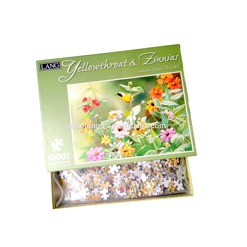 Custom cardboard puzzles view 2