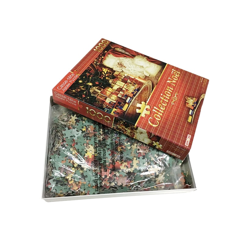 Custom cardboard puzzles view 3