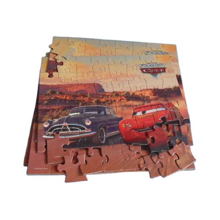 Custom cardboard puzzles view 4