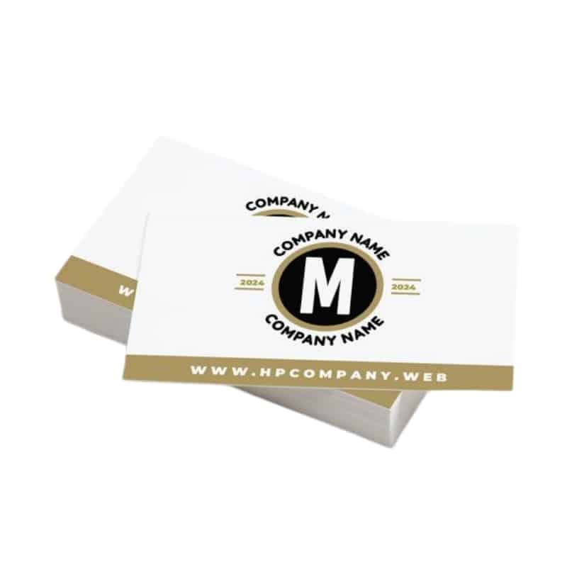Custom corporate card printing view 2