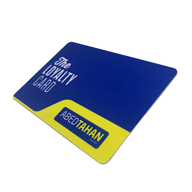 Custom design Loyalty PVC plastic card — custom card printing