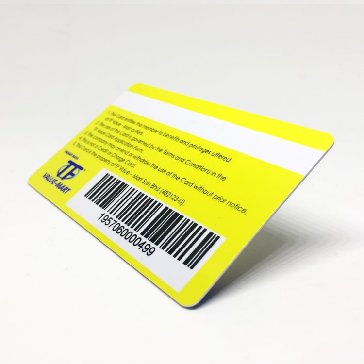 Custom design Loyalty PVC plastic card view 2