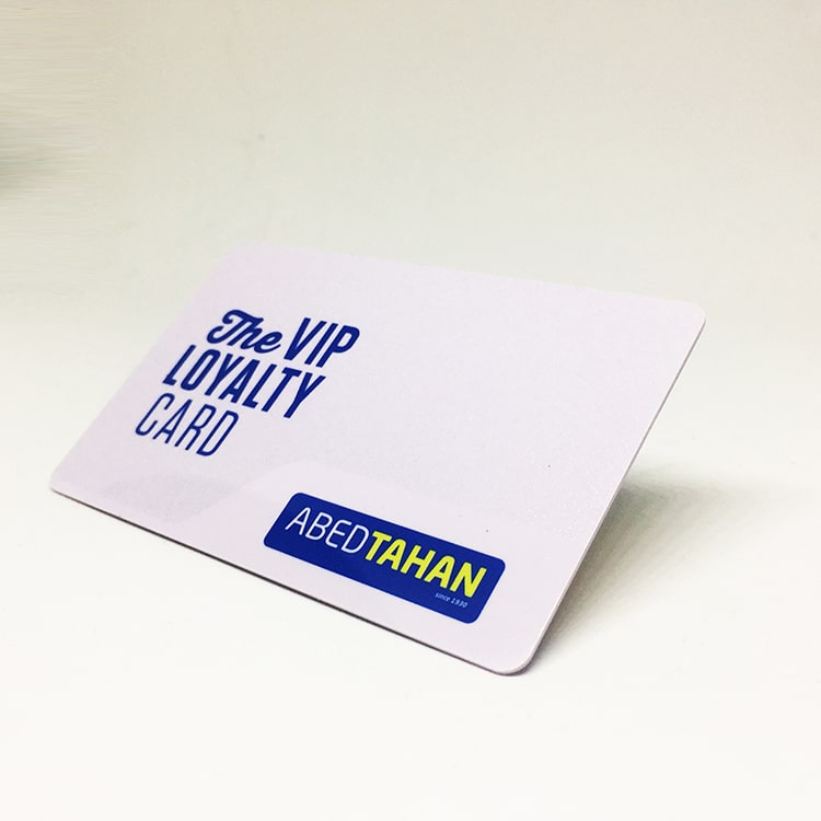 Custom design Loyalty PVC plastic card view 3