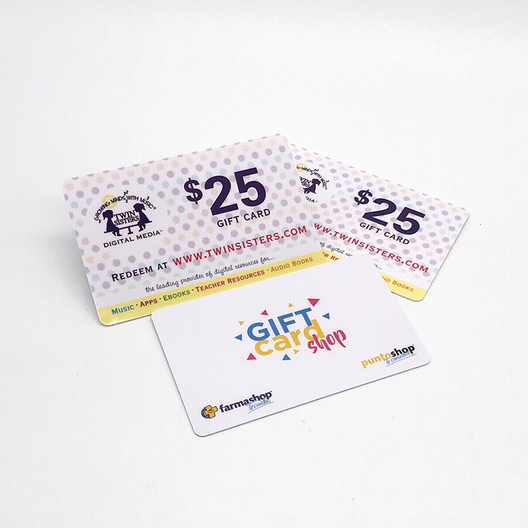 Custom design Plastic discount cards view 3