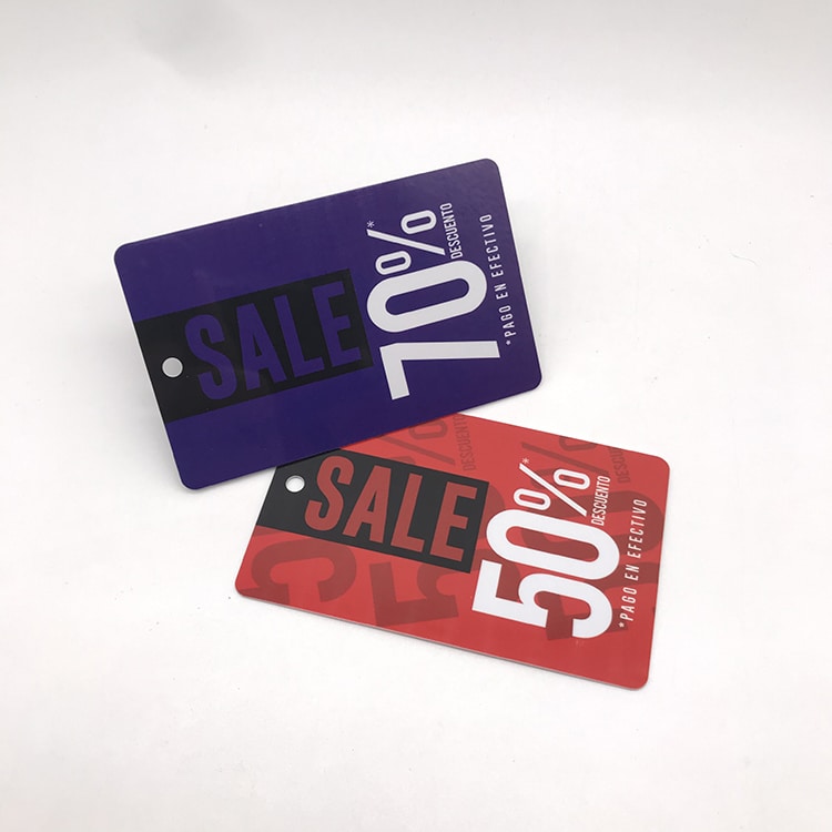 Custom design Plastic discount cards view 4