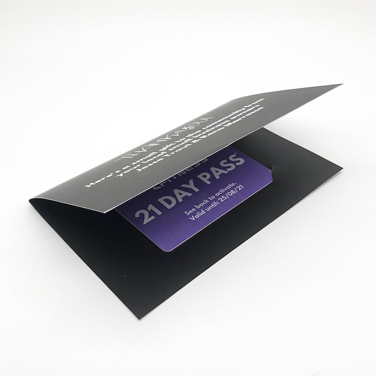 Custom fitness club gift cards view 2