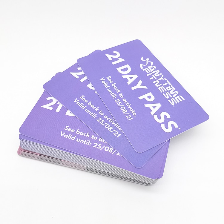 Custom fitness club gift cards view 4