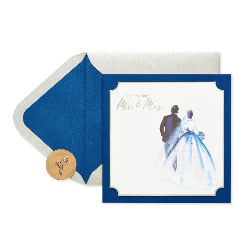 Custom folding wedding cards view 3