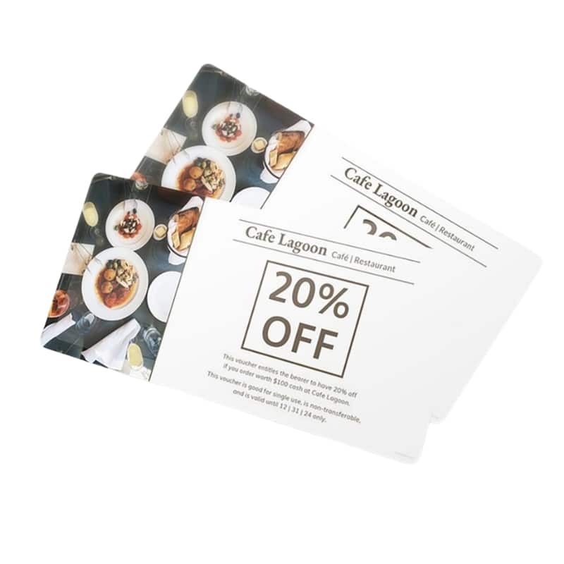 Custom food gift voucher view 4