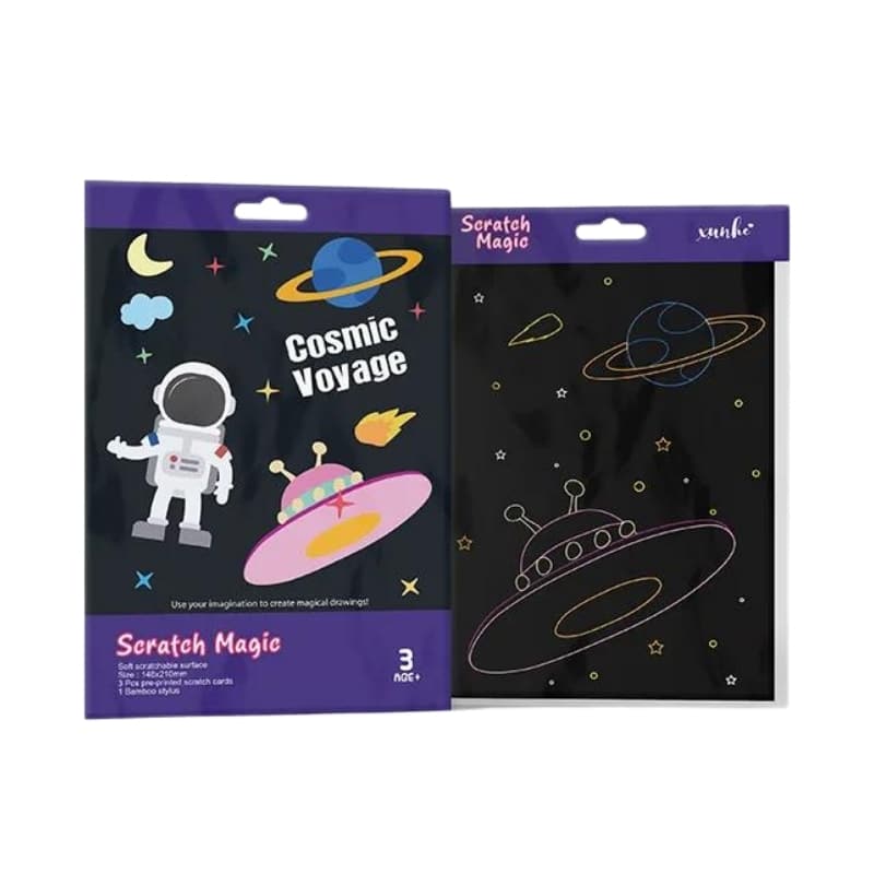 Custom graffiti paper scratch card view 4