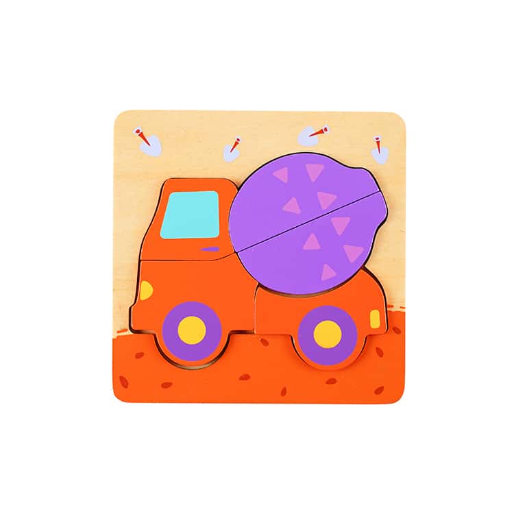 Custom kid Animal Wooden Puzzles view 2