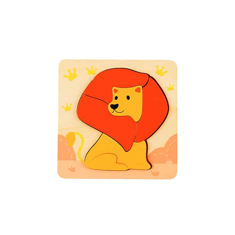 Custom kid Animal Wooden Puzzles view 4