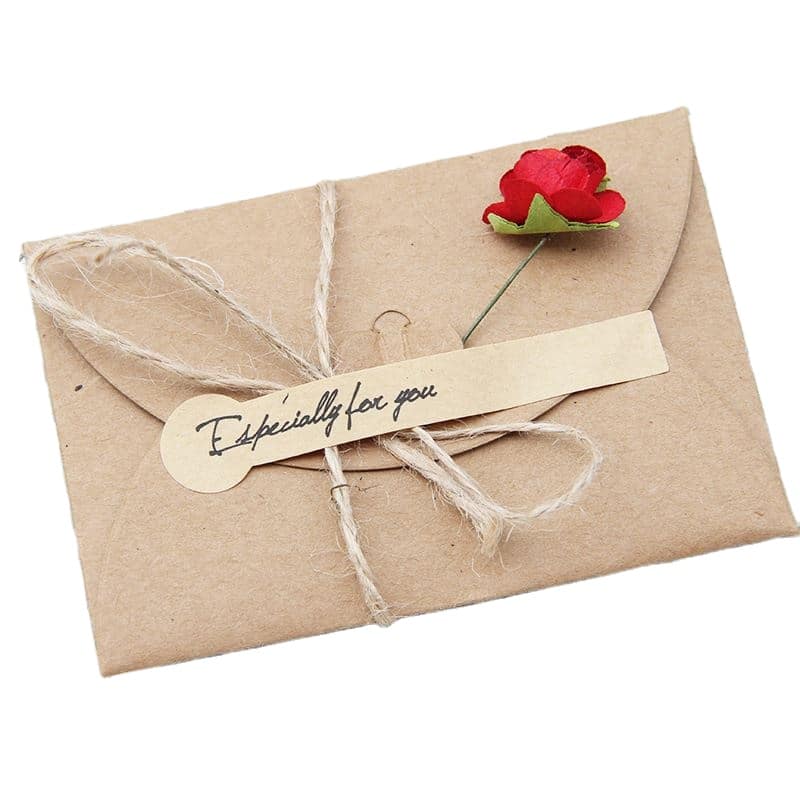 Custom kraft Wedding Invitation Card — custom card printing