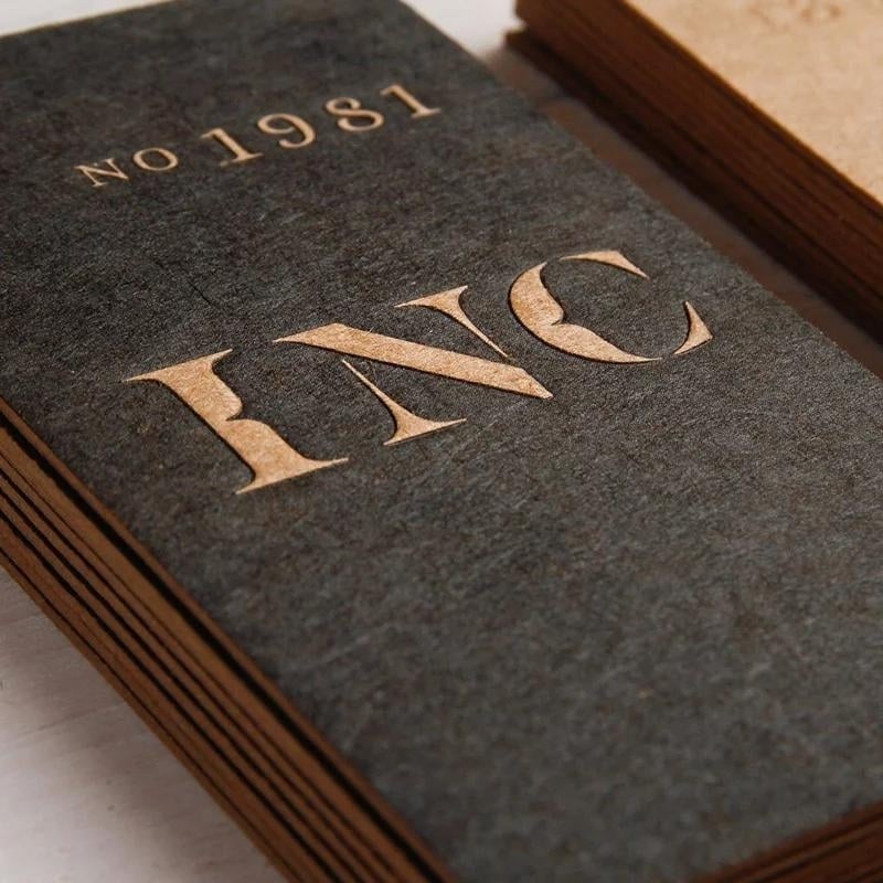 Custom kraft paper embossed printing view 3