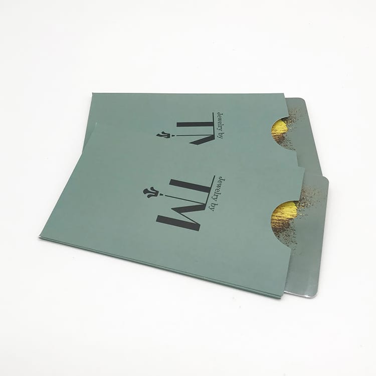 Custom membership discount card with card holder view 3